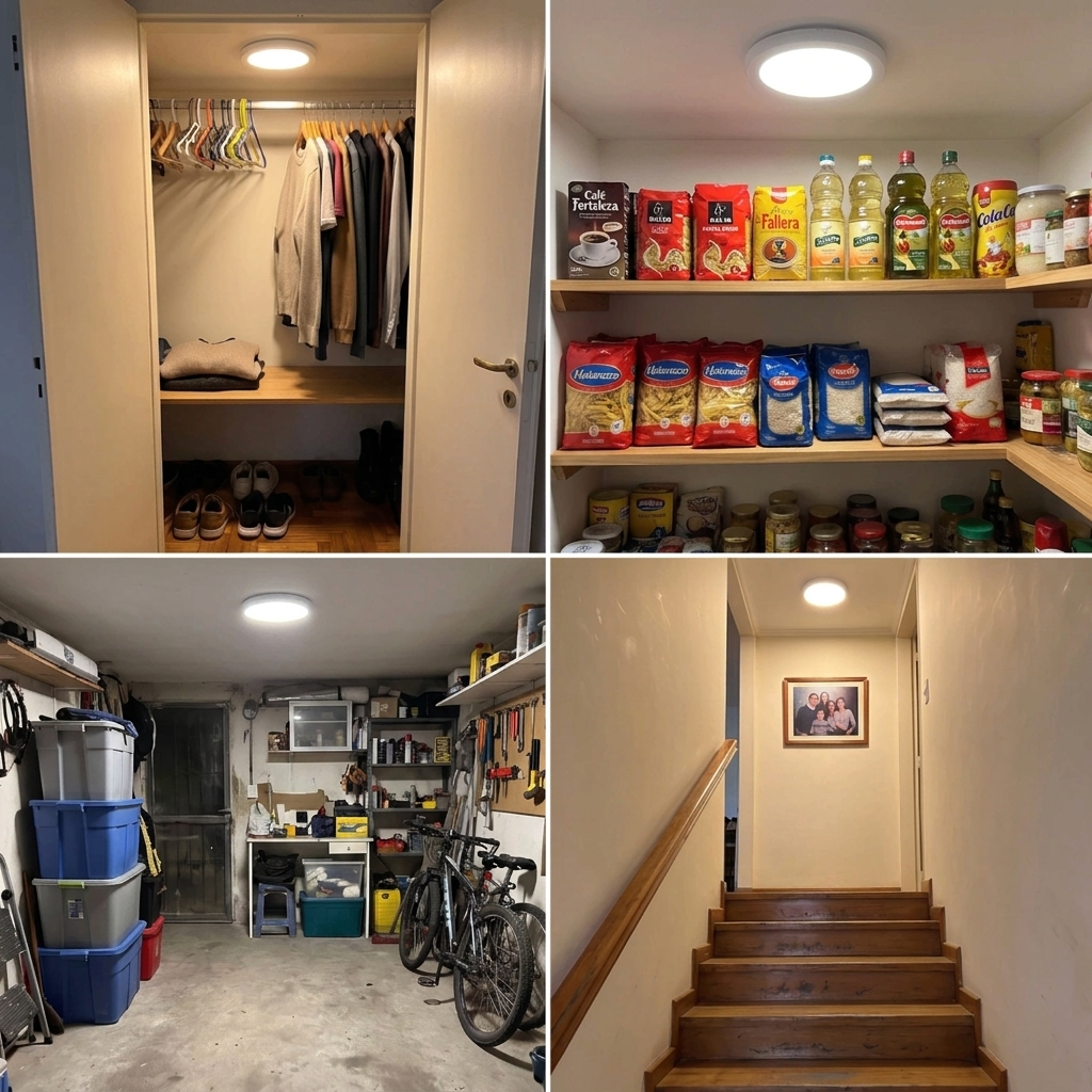 Plafón inalámbrica Dot LED con 3 tonos de luz
