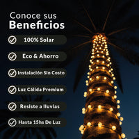Guirnaldas Solares - 50 Leds (9 Metros)